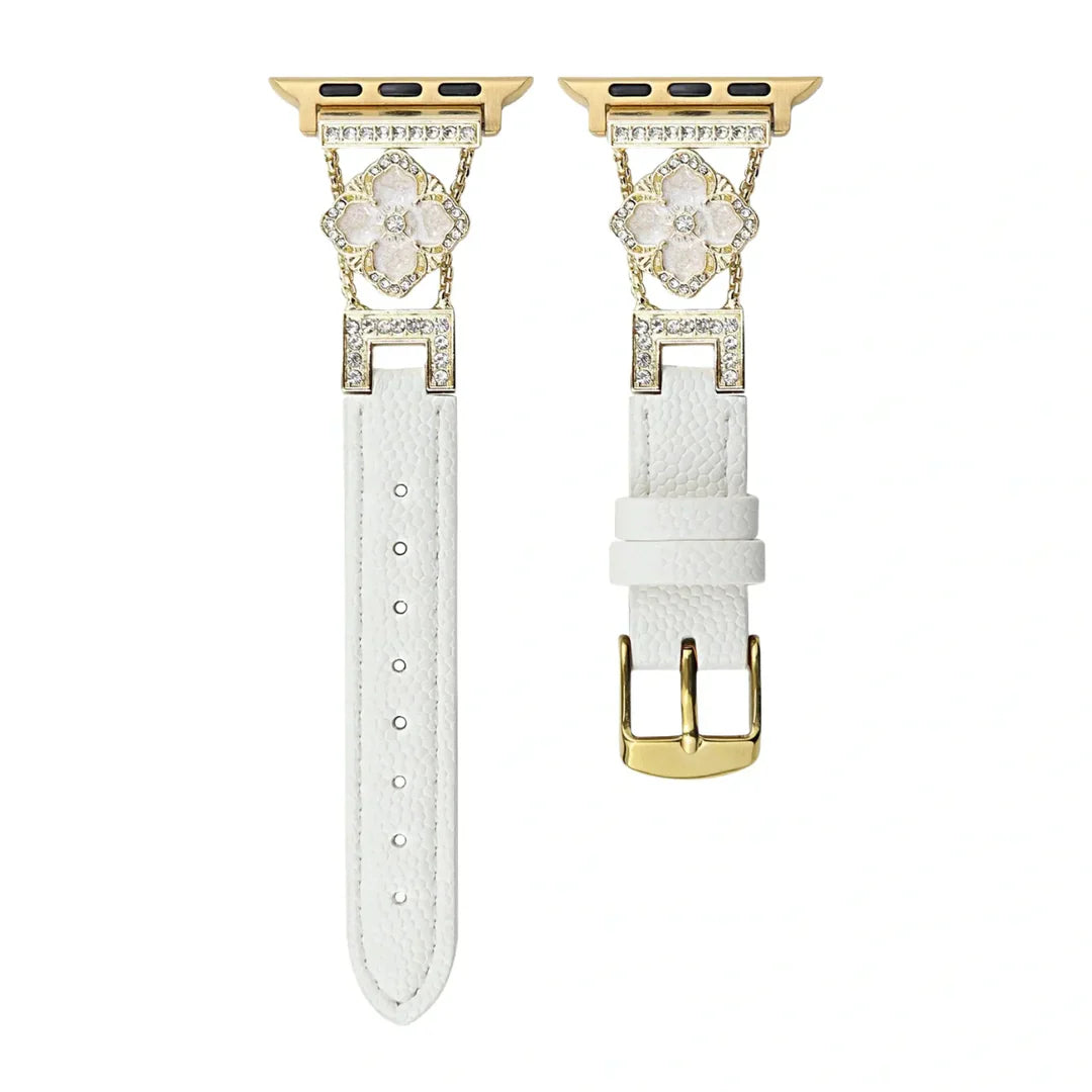 Glitter Leather Strap